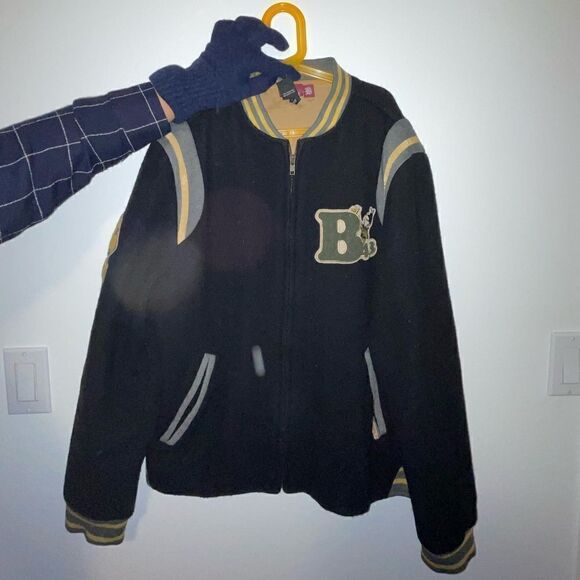 Buffalo David Bitton sport jersey gray, yellow and black - Picture 1 of 4